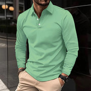 Daphne | Classic Fit Long Sleeve Polo Shirt