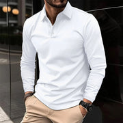 Daphne | Classic Fit Long Sleeve Polo Shirt