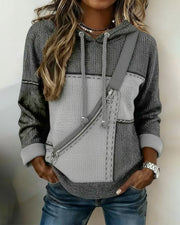 Darcy | Regular Fit Color-Blocked Hoodie