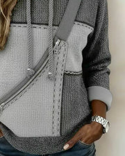 Darcy | Regular Fit Color-Blocked Hoodie