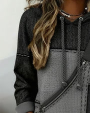 Darcy | Regular Fit Color-Blocked Hoodie