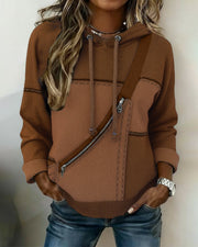 Darcy | Regular Fit Color-Blocked Hoodie