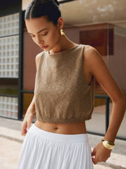 Delilah | Cropped Festival Outfit Tank Top