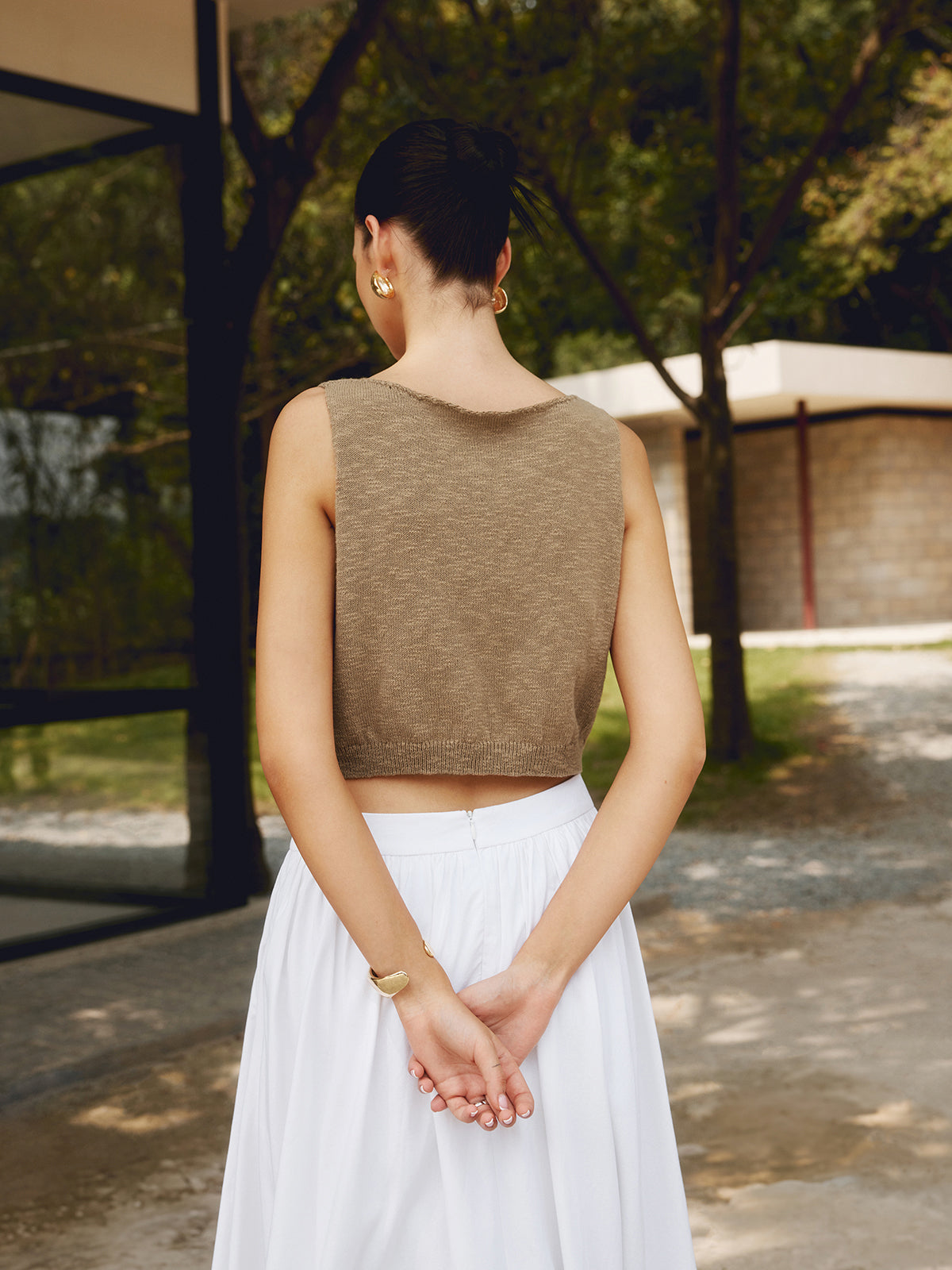 Delilah | Cropped Festival Outfit Tank Top