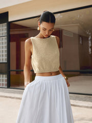 Delilah | Cropped Festival Outfit Tank Top