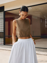 Delilah | Cropped Festival Outfit Tank Top