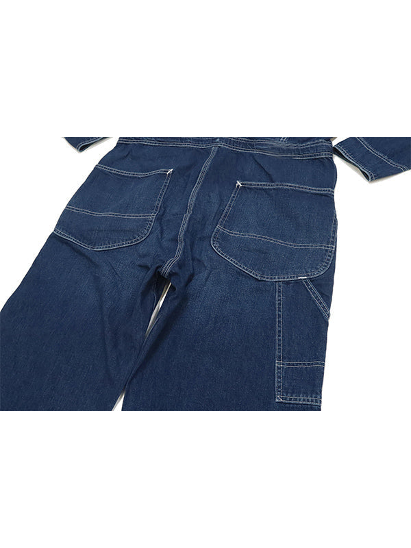 Delilah | Relaxed Fit Straight-Leg Denim Overalls