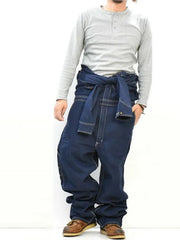 Delilah | Relaxed Fit Straight-Leg Denim Overalls