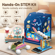 Easton | 8-in-1 Scientific Experiment Kit with STEM Projects for Educational Learning and Exploration
