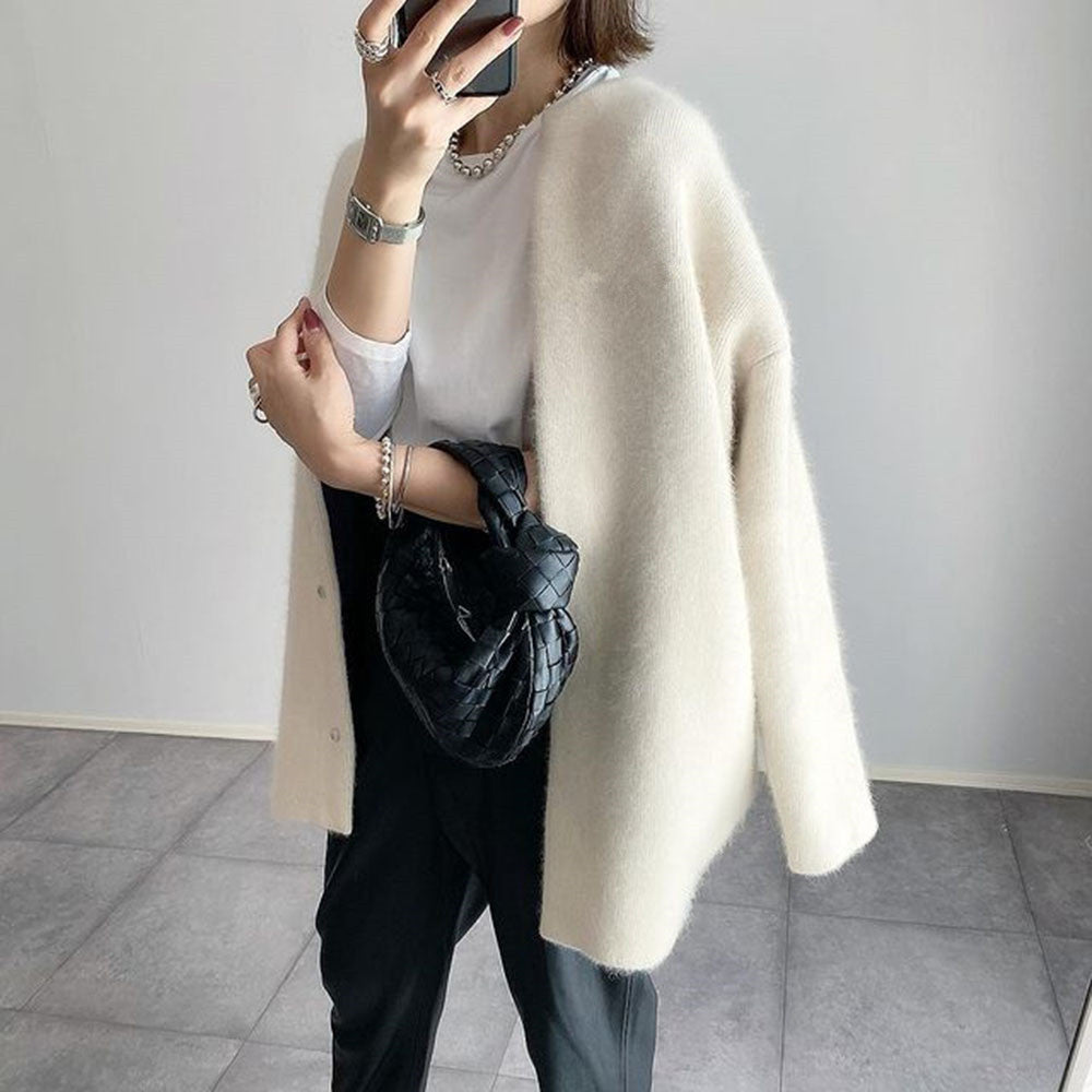 Eliana | Relaxed Fit Open Front Cardigan