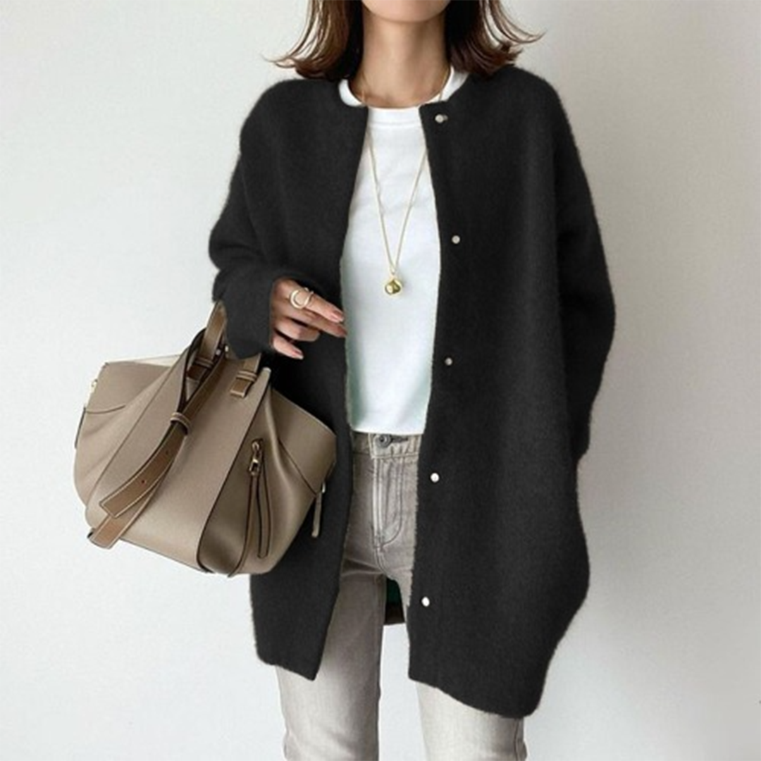 Eliana | Relaxed Fit Open Front Cardigan