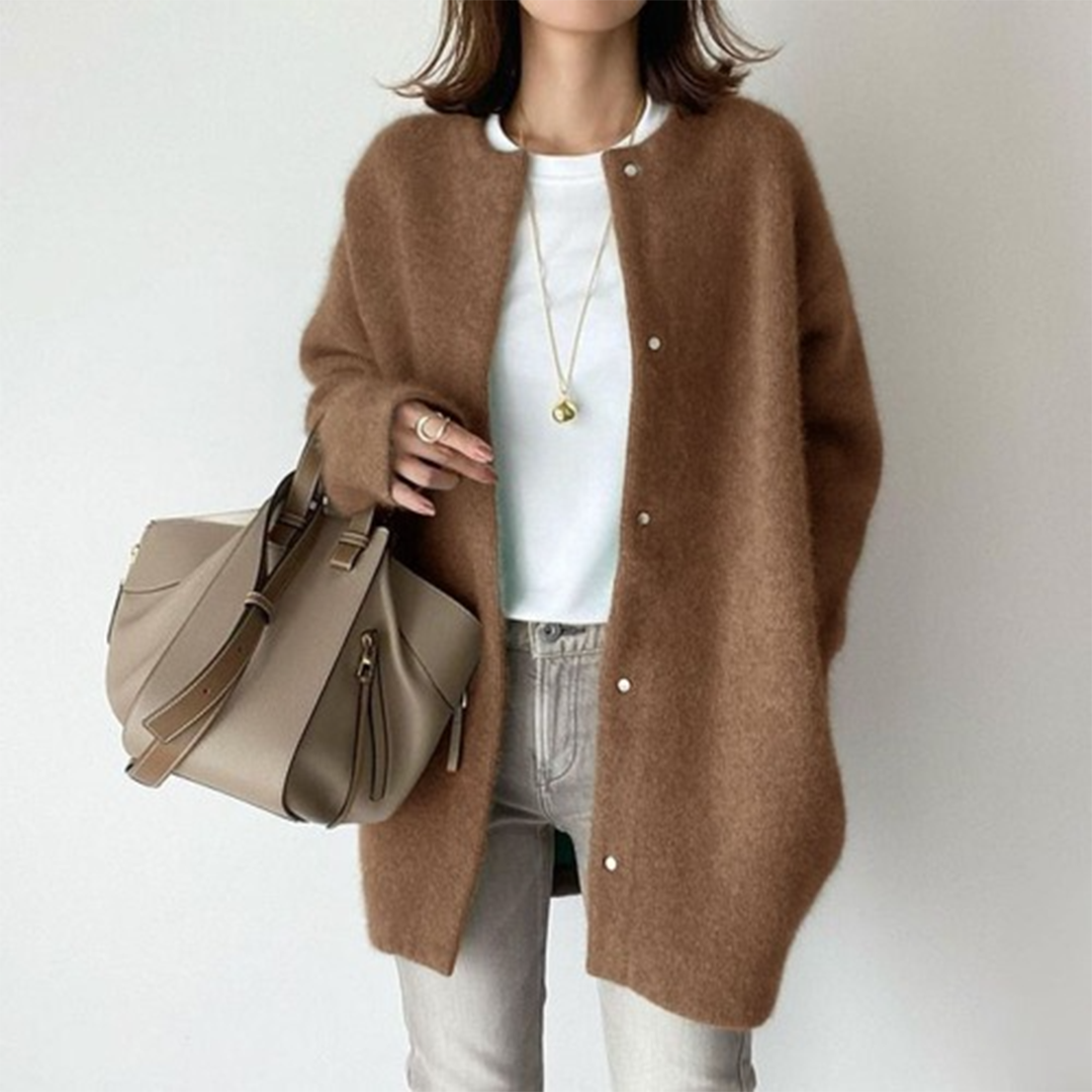 Eliana | Relaxed Fit Open Front Cardigan