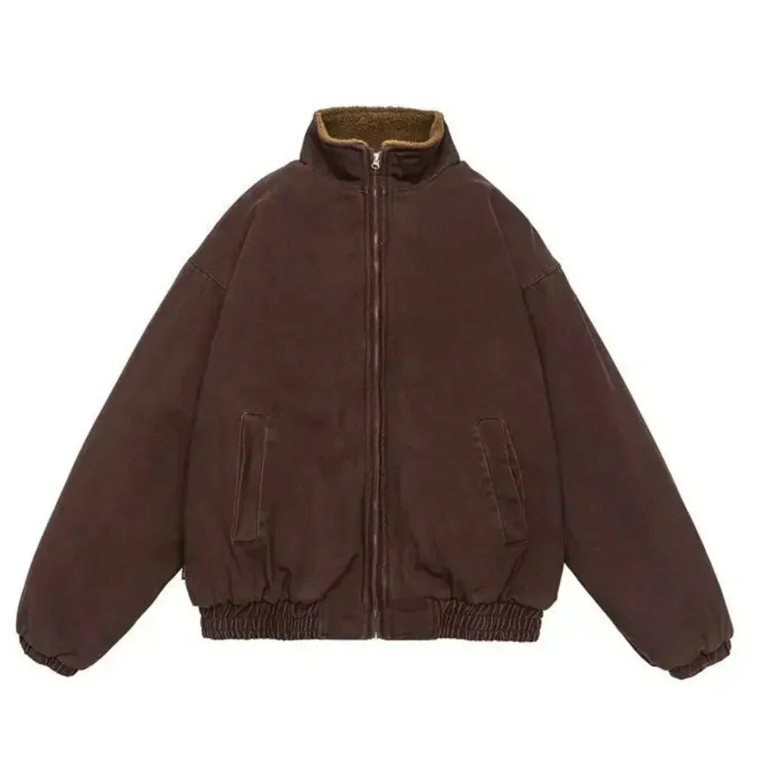 Eric | Regular Fit Zip-Front Winter Jacket