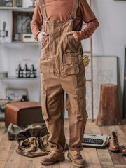 Eric | Relaxed Fit Cotton Overalls