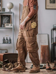 Eric | Relaxed Fit Cotton Overalls