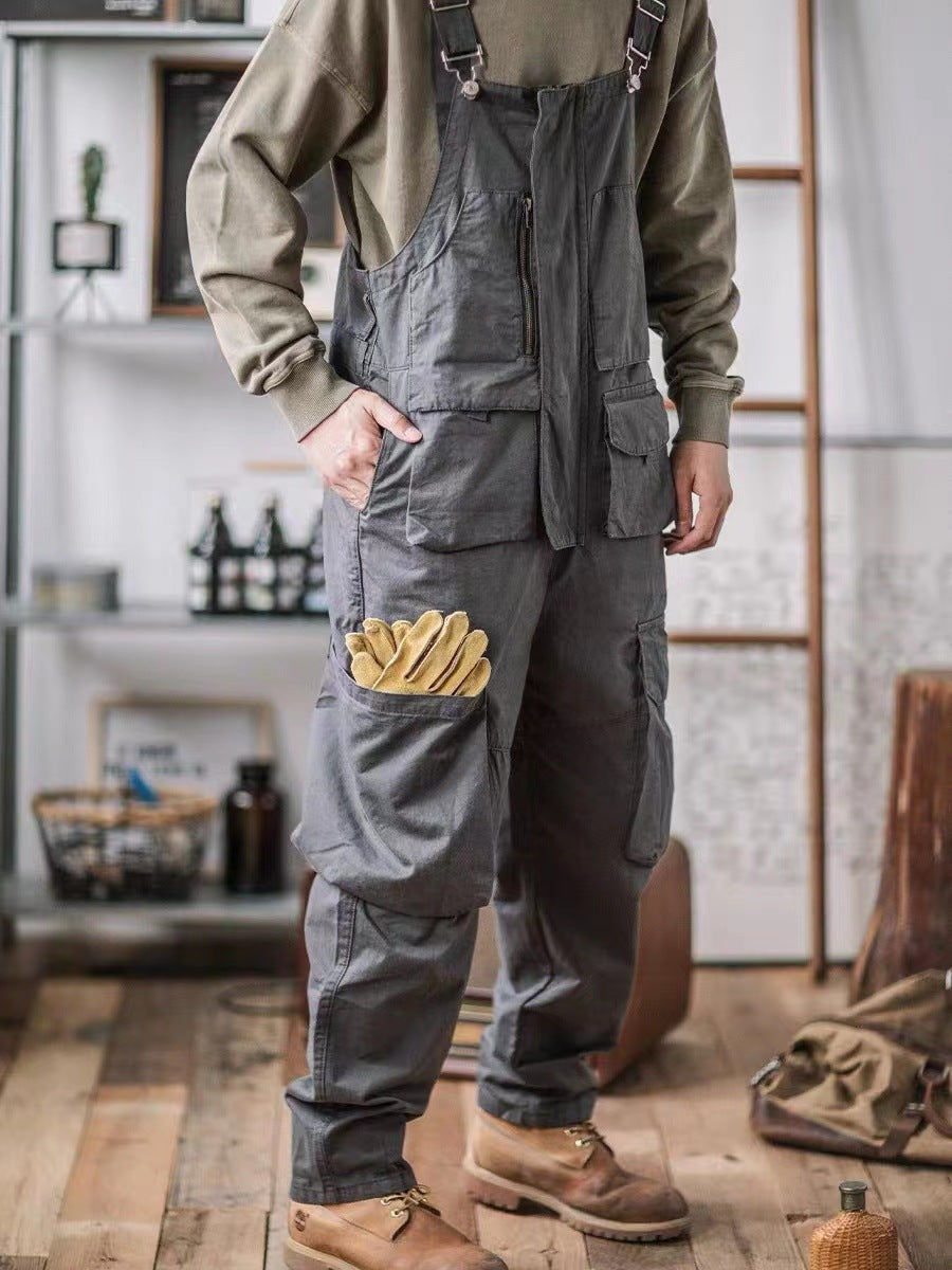 Eric | Relaxed Fit Cotton Overalls