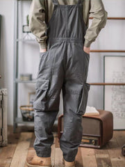 Eric | Relaxed Fit Cotton Overalls