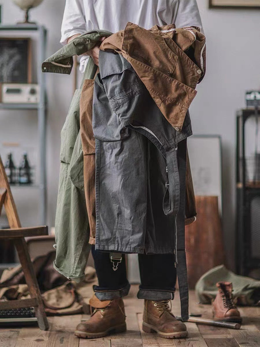 Eric | Relaxed Fit Cotton Overalls