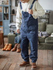 Eric | Relaxed Fit Cotton Overalls
