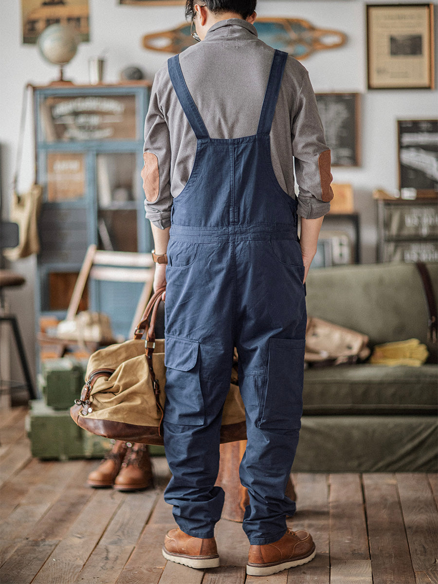 Eric | Relaxed Fit Cotton Overalls