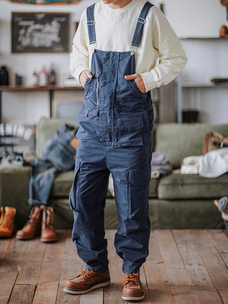 Eric | Relaxed Fit Cotton Overalls