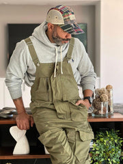 Eric | Relaxed Fit Cotton Overalls