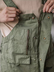 Eric | Relaxed Fit Cotton Overalls