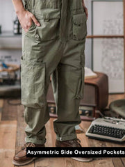 Eric | Relaxed Fit Cotton Overalls
