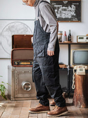 Eric | Relaxed Fit Cotton Overalls