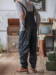 Eric | Relaxed Fit Cotton Overalls