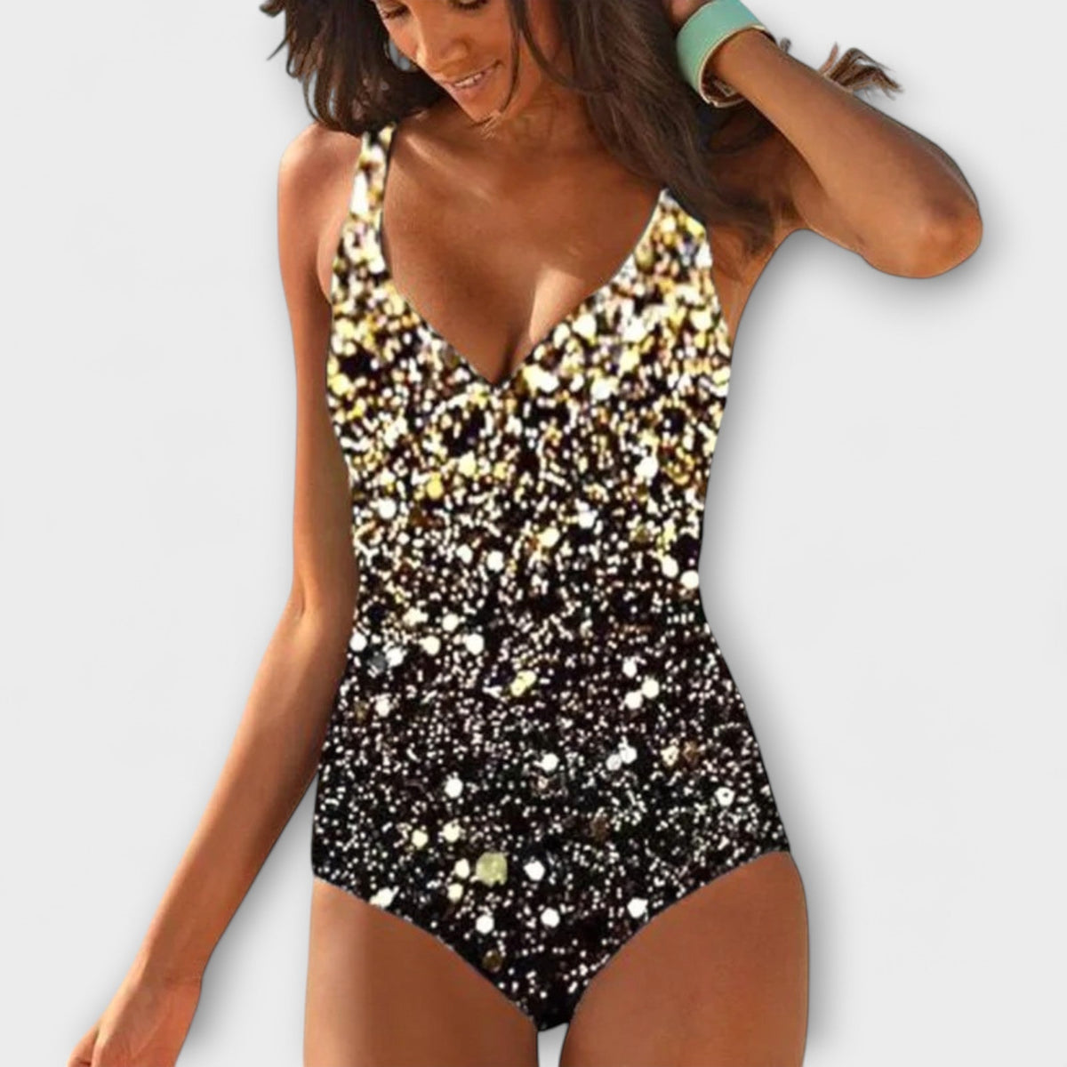 Eugenia | Wrap-Front One-Piece Swimsuit