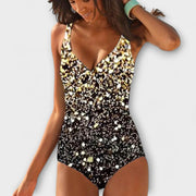 Eugenia | Wrap-Front One-Piece Swimsuit