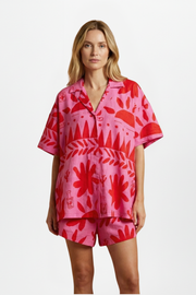 Evangeline | Relaxed Fit Printed Two-Piece Set