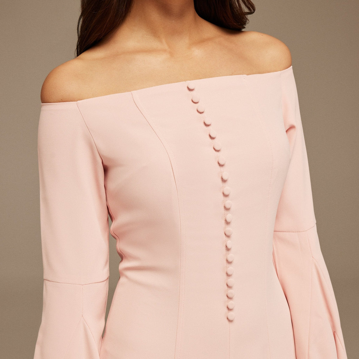 Faith | A-Line Off-Shoulder Wedding Guest Dress
