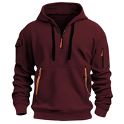 Francis | Relaxed Fit Zip Pocket Hoodie