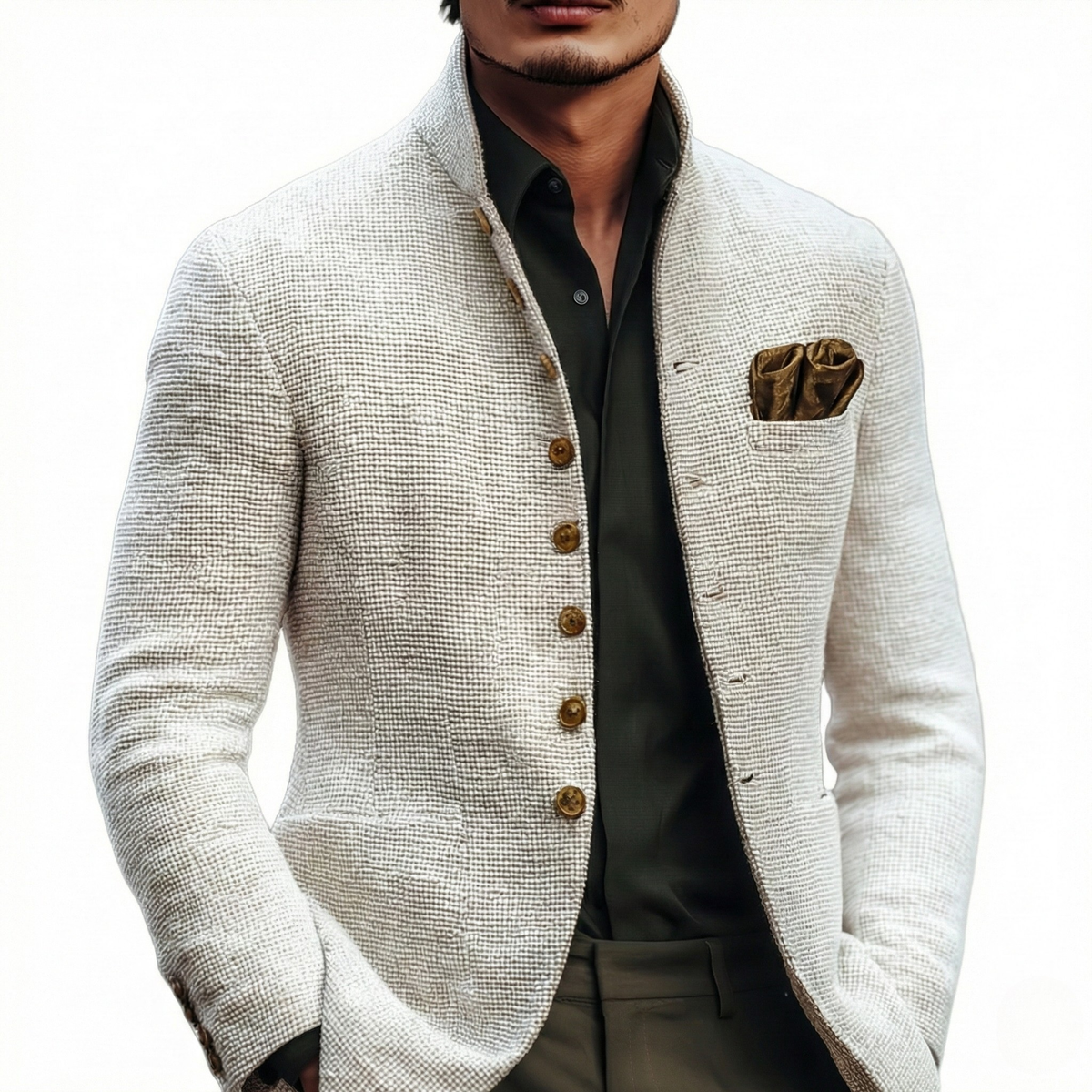 Gerard | Structured Fit Single Breasted Cardigan