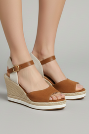 Grace | Closed-Toe Slingback Espadrille Sandals