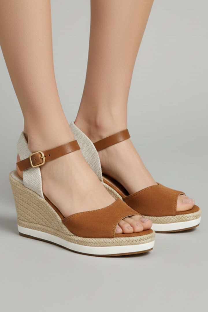 Grace | Closed-Toe Slingback Espadrille Sandals