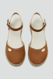 Grace | Closed-Toe Slingback Espadrille Sandals