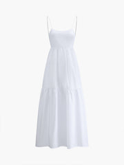 Hadley | Fitted Backless Midi Dress