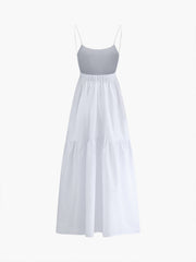 Hadley | Fitted Backless Midi Dress