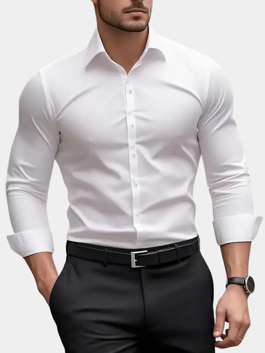 Harris | Slim Fit Long Sleeve Men's T-Shirt