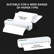 Havenbrook | Portable Bluetooth Thermal Printer with Wireless Inkless Printing for Mobile Use