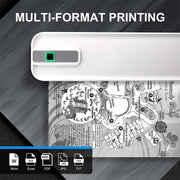 Havenbrook | Portable Bluetooth Thermal Printer with Wireless Inkless Printing for Mobile Use