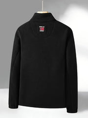 Hayes | Contrast-Lined Full Zip Fleece Jacket
