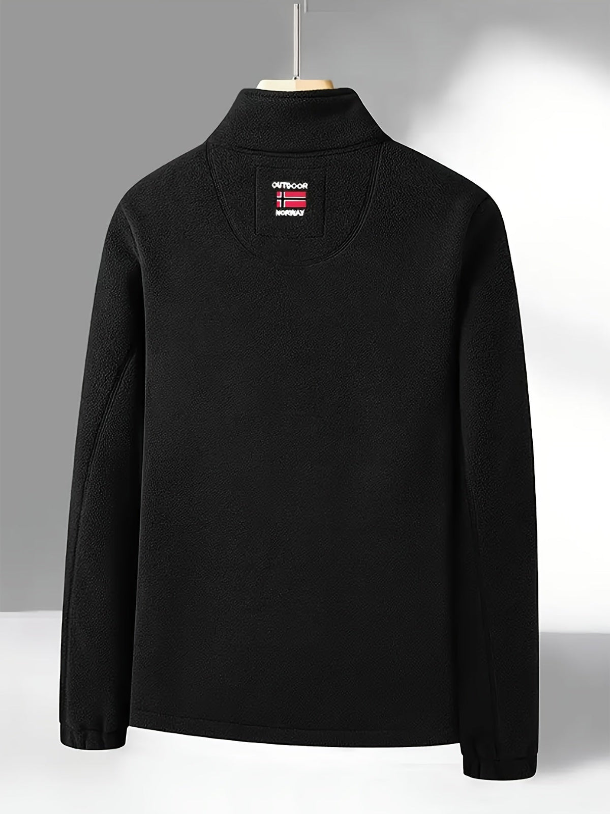 Hayes | Contrast-Lined Full Zip Fleece Jacket