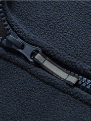 Hayes | Contrast-Lined Full Zip Fleece Jacket