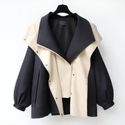 Henrietta | Adjustable Waist Windproof Windbreaker Jacket