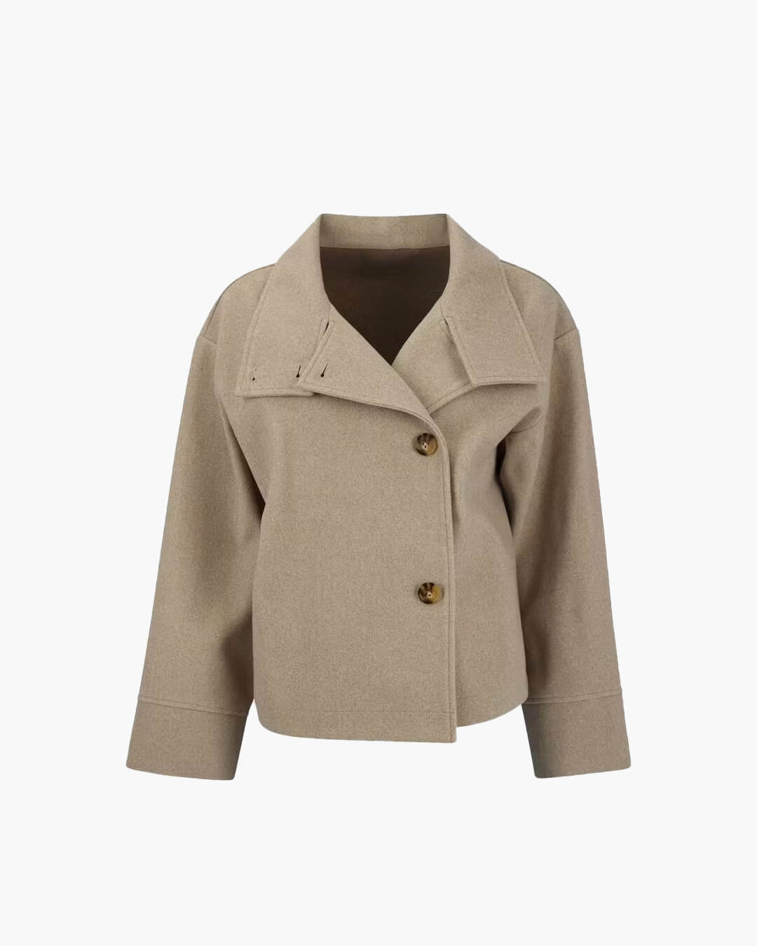 Iris | Structured Stand Collar Jacket