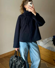 Iris | Structured Stand Collar Jacket